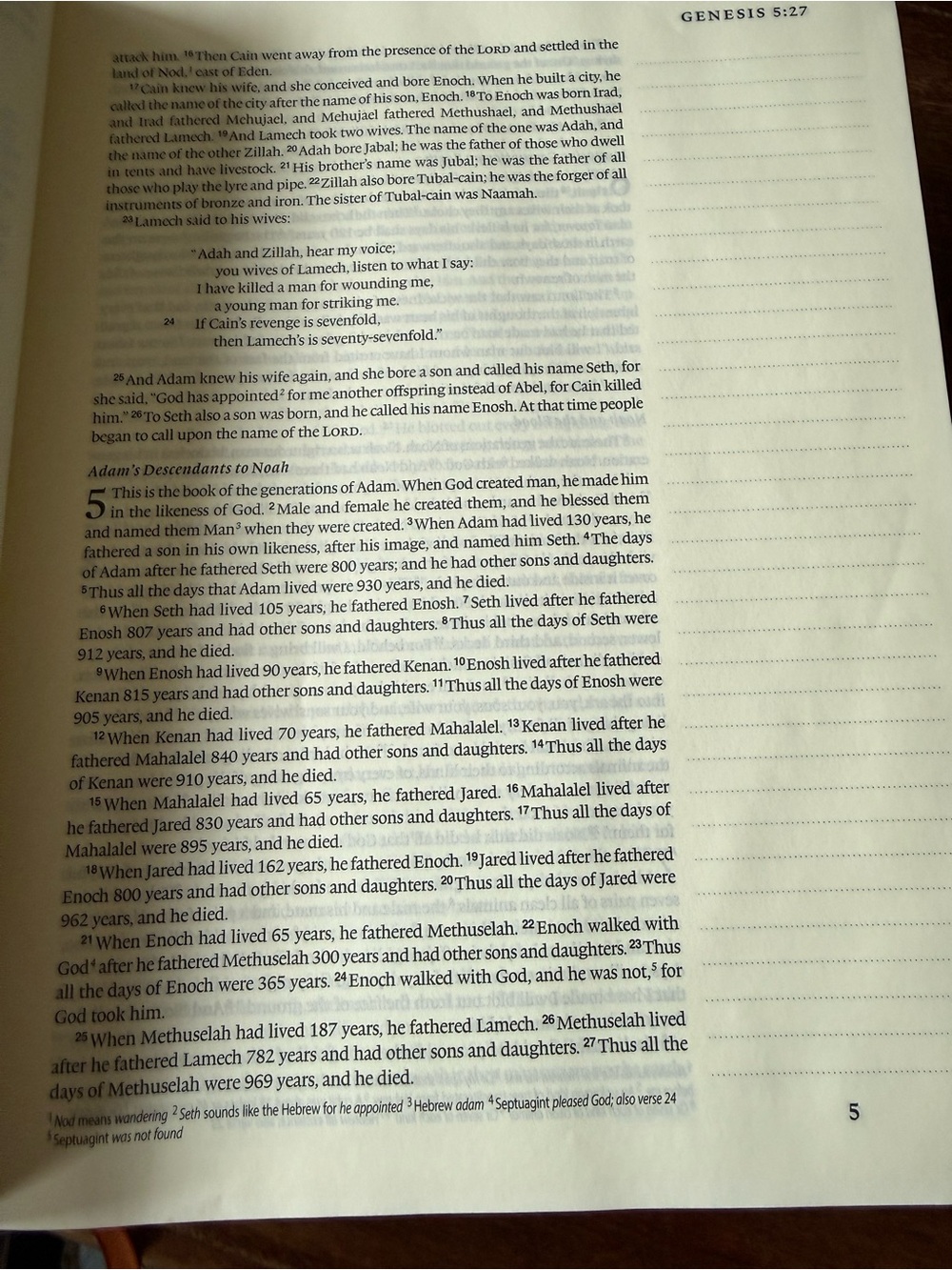 ESV Single Column Journaling Bible, Artist Series Joshua Noom the Lion - Picture 10 of 11